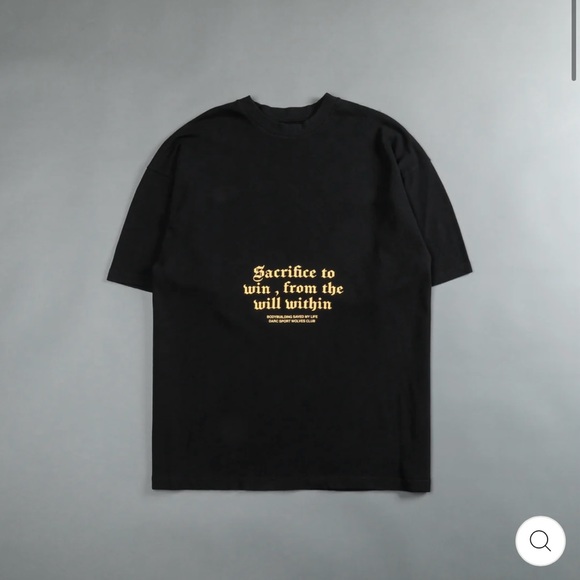 DARC SPORT X ” BODYBUILDING SAVED MY LIFE” PRAYING HANDS CREATOR SHIRT - Picture 3 of 10